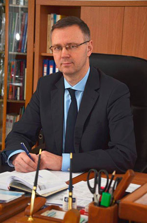 Rector of the University Sergey A. Khakhomov