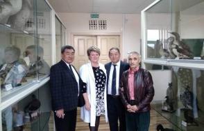Ученые из Киргизии в зоологическом музее